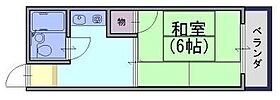 サニーライフ東向日 208 ｜ 京都府向日市寺戸町殿長13-1（賃貸マンション1K・2階・18.97㎡） その2