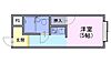 明瑞2階3.3万円