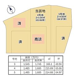 条件無4号地　全6区画