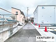 【前面道路】現地の前道道路です！