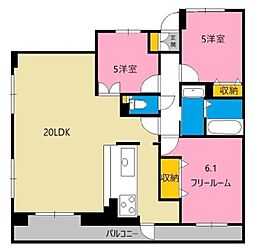 間取図画像 3LDK