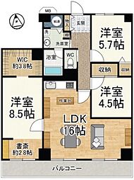 間取図画像 3SLDK