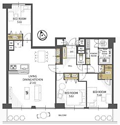 間取図画像 3SLDK
