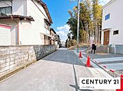 【前面道路】現地の前道道路です！