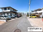【前面道路】現地前面道路になります！