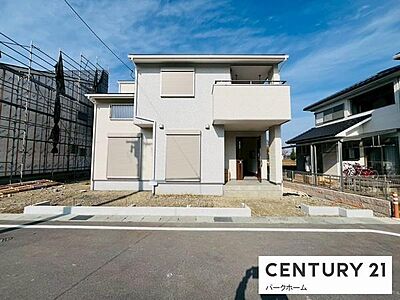 外観:明るい色合いの外観が魅力の新築2階建 外観:明るい色合いの外観が魅力の新築2階建
