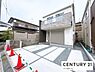 その他：白とグレーのタイル調外壁が印象的な2階建て新築戸建です