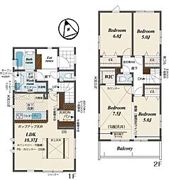 新築一戸建 1号棟 4期