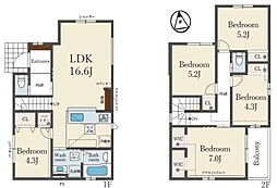 新築一戸建 1号棟