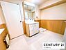 洗面：【洗濯機置き場】お部屋で洗濯ができるので便利です！