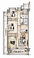 ヴィジョーレ瀬田3階1,280万円