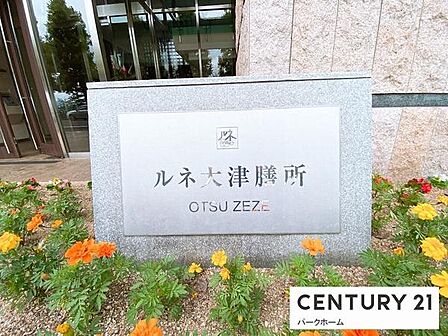 マンション入り口のアプローチ部分です。