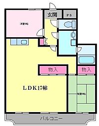 グリーンハイム諏訪ノ森 3階