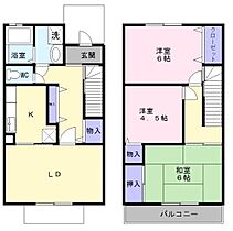 リベラルタウン　1番館  ｜ 大阪府和泉市小田町（賃貸テラスハウス3LDK・--・73.78㎡） その2