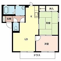 土居ハイツ  ｜ 大阪府堺市西区浜寺船尾町東４丁（賃貸アパート2LDK・1階・50.00㎡） その2