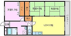 ラフィネ浜寺  ｜ 大阪府堺市西区浜寺石津町西１丁（賃貸マンション3LDK・5階・68.00㎡） その2