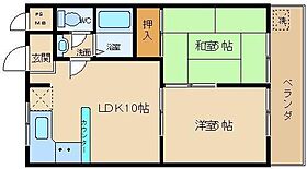 フジハイツ  ｜ 大阪府高石市高師浜４丁目（賃貸アパート2LDK・3階・48.36㎡） その2