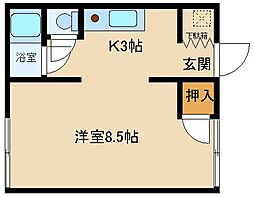 松本ハイツ 2階/-