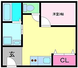 藤原マンション 3階/-