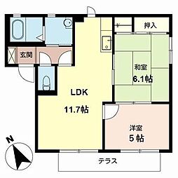 土居ハイツ 1階