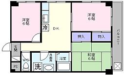 北条マンション 3階/-