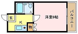 ラフォーレ助松 2階/-