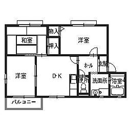 パークコート  D棟 2階