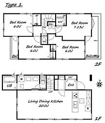 泉区和泉中央北5丁目　全2棟1号棟