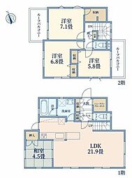 青葉区美しが丘3丁目 戸建て