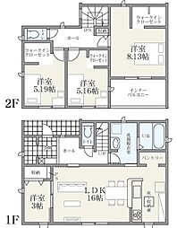 リーブルガーデン　関市富岡小学校東　3号棟