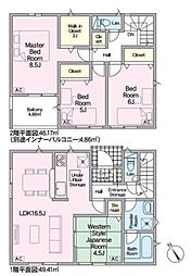 クレイドルガーデン　羽島市竹鼻町蜂尻第1　3号棟