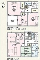 クレイドルガーデン 岐阜市中川原第2 2号棟