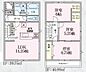 間取り：コンパクトで使いやすい3LDKの間取り。
