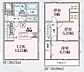 間取り：コンパクトで使いやすい3LDKの間取り。