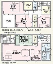クレイドルガーデン　羽島市竹鼻町狐穴第3　1号棟