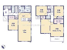 柏市大青田1期　2号棟　新築戸建