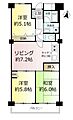 グリーンコーポ松戸みのり台3階1,280万円
