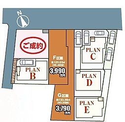松戸市古ケ崎766番　F区画　土地