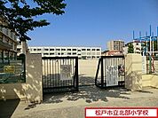 松戸市立北部小学校まで475m、徒歩約6分お子様の通学も安心ですね♪