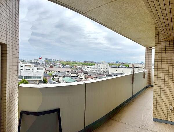 バルコニーを拡大表示