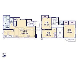松戸市殿平賀4期 2号棟 新築戸建