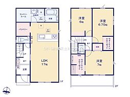 松戸市五香西19期 1号棟 新築戸建