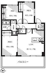間取図画像 3LDK