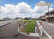 市道東側より撮影。