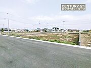 90坪以上の広々敷地です。