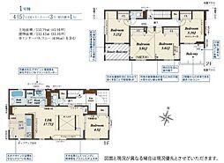 幸手市緑台1丁目2期 全1棟 1号棟