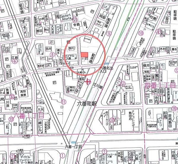 地図を拡大表示