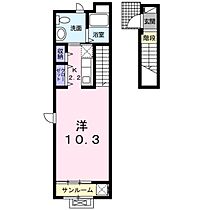 神奈川県藤沢市高倉（賃貸アパート1R・2階・35.96㎡） その2