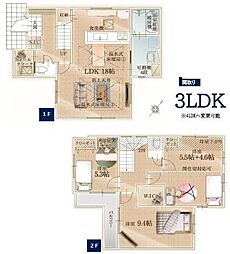 藤沢市鵠沼松が岡3丁目 新築戸建 全2棟2号棟