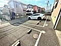 ゆとりのある駐...